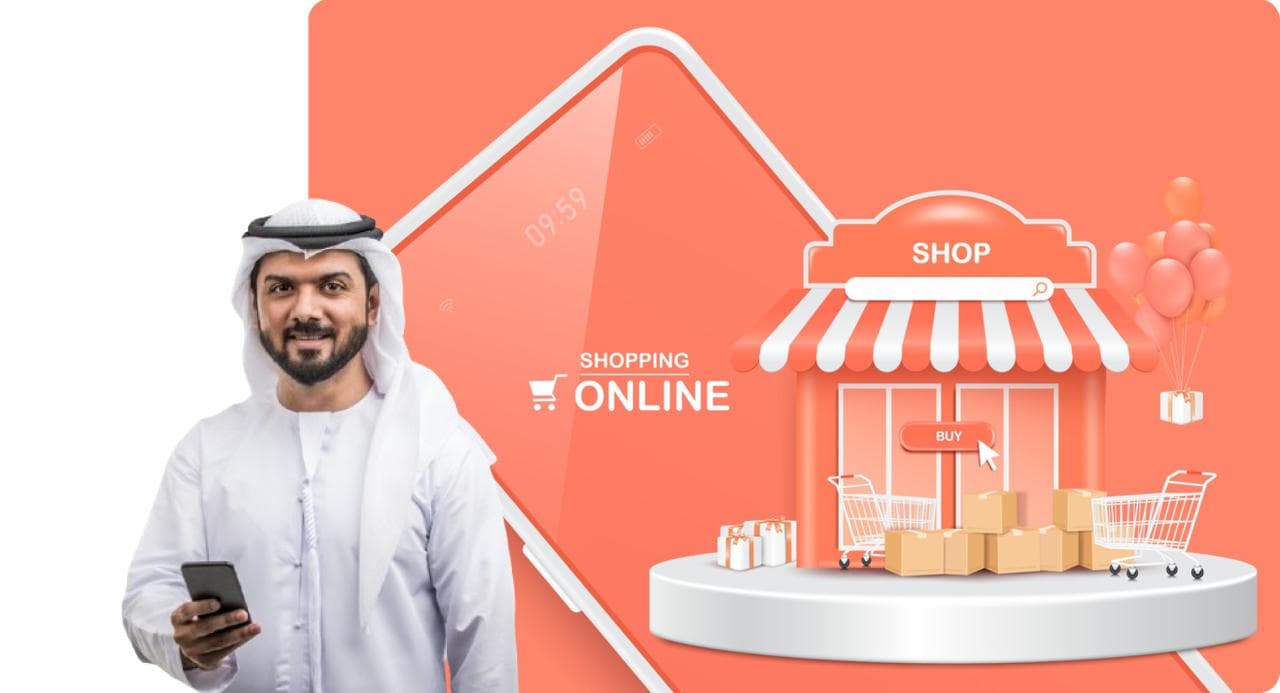 Online Shopping Illustration